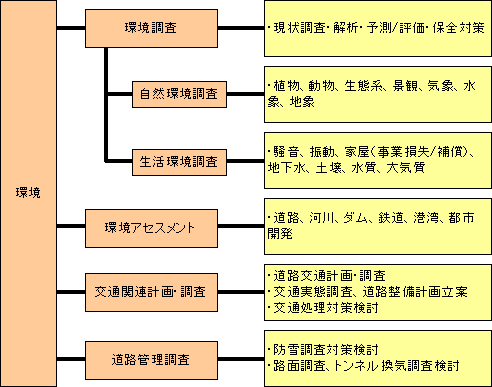 環境の組織図